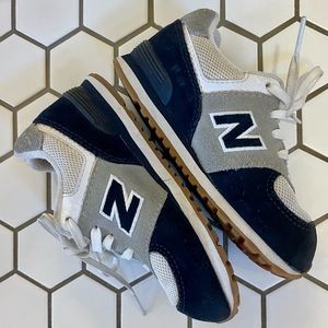 New Balance Toddler Boy Shoes Size 10 Navy/Gray